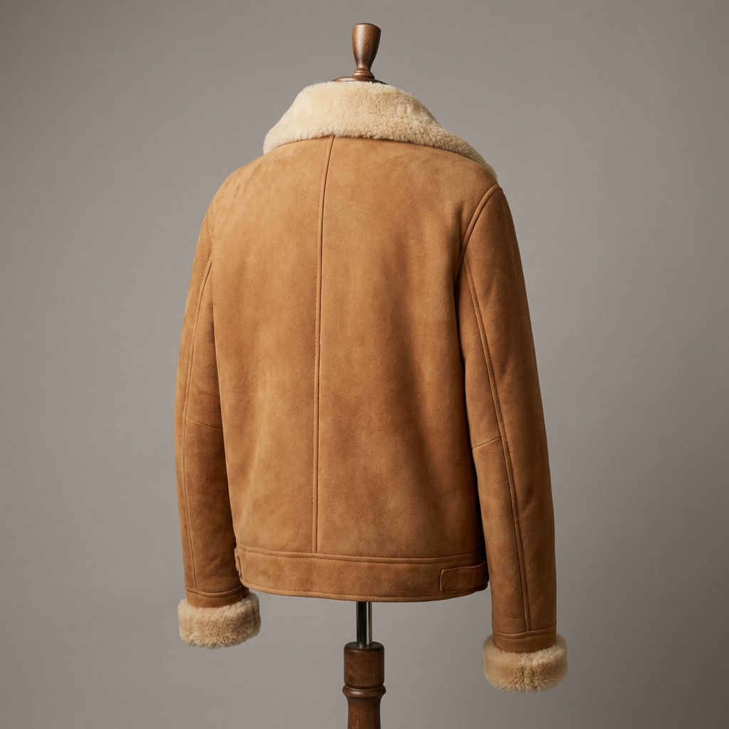 Áo khoác nam da lộn